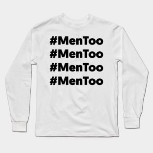 mentoo movement Long Sleeve T-Shirt